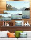 Annecy Lake France Panorama - Landscape Wall Artwork