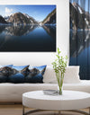 Frozen Mountain Lake Pano - Landscape Wall Artwork