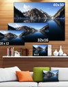 Frozen Mountain Lake Pano - Landscape Wall Artwork