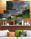 Stormy Weather Over Swamp - Landscape Wall Artwork