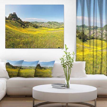 Italian Castle of Rossena - Landscape Wall Artwork