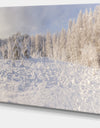 Wood Winter Glade - Landscape Wall Artwork