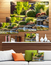 Green Lake and Plants - Landscape Wall Artwork