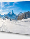 Winter in Bavarian Alps Panorama - Landscape Wall Artwork