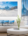 Winter in Bavarian Alps Panorama - Landscape Wall Artwork