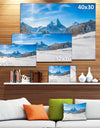 Winter in Bavarian Alps Panorama - Landscape Wall Artwork