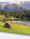 Bavaria with Mountains and Lake - Modern Landscape Art