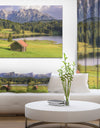 Bavaria with Mountains and Lake - Modern Landscape Art