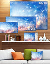 Design Canvas Art Print 'Winter Trees Snowbound - Extra Large Landscape Canvas Art Print