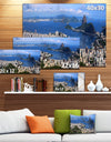 Design Canvas Art Print 'Rio De Janeiro Panorama - Extra Large Landscape Canvas Art Print