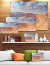 Design Canvas Art Print 'Clay Rocks around Riyadh City - Extra Large Landscape Canvas Art Print