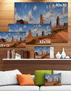 Design Canvas Art Print 'Monument Valley Mountains - Extra Large Landscape Canvas Art Print