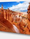 Design Canvas Art Print 'Sandstone Hoodoos in Bryce Canyon - Extra Large Landscape Canvas Art Print