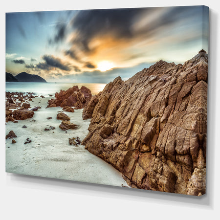 Design Canvas Art Print 'Quang Ninh Province Vietnam - Extra Large Landscape Canvas Art Print