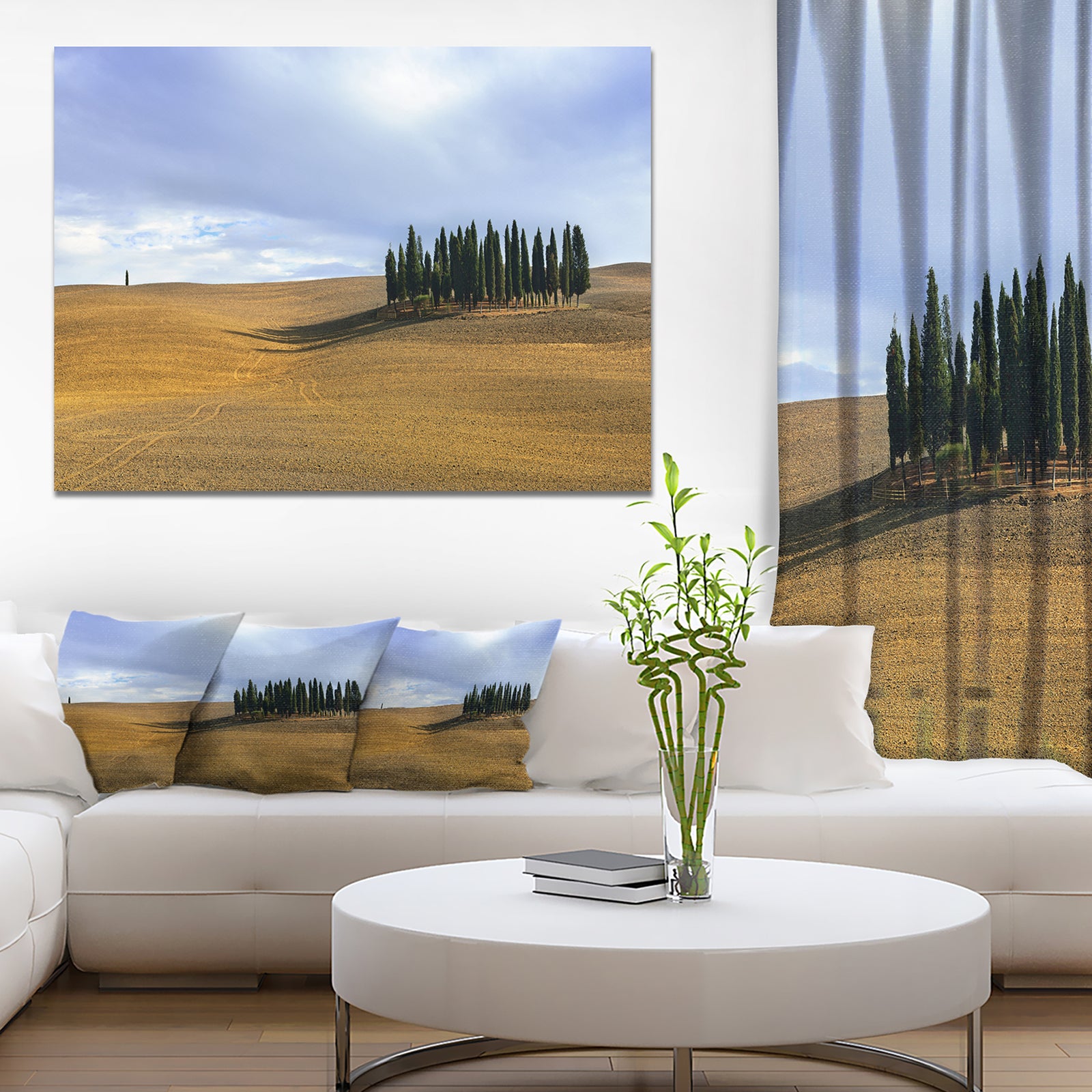 Design Canvas Art Print 'Vacant Tuscan - Canvas Art Print