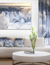 Beautiful Winter Panorama - Extra Large Landscape Canvas Art Print