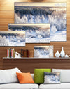 Beautiful Winter Panorama - Extra Large Landscape Canvas Art Print