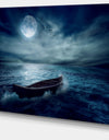 Boat Driftinga Away from the Past - Extra Large Landscape Canvas Art Print