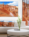 Stunning Red Sandstone Hoodoos - Large Landscape Canvas Art Print