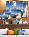 Beautiful Summit Panorama - Extra Large Landscape Canvas Art Print