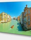 Green Grand Canal Venice - Extra Large Landscape Canvas Art Print