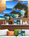 Small Hidden Bay Panorama - Extra Large Landscape Canvas Art Print