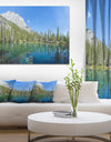 Grassi Lake Canmore Alberta Canada - Large Landscape Canvas Art Print