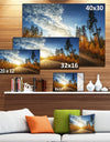 Road in Fall Forest Panorama - Extra Large Landscape Canvas Art Print