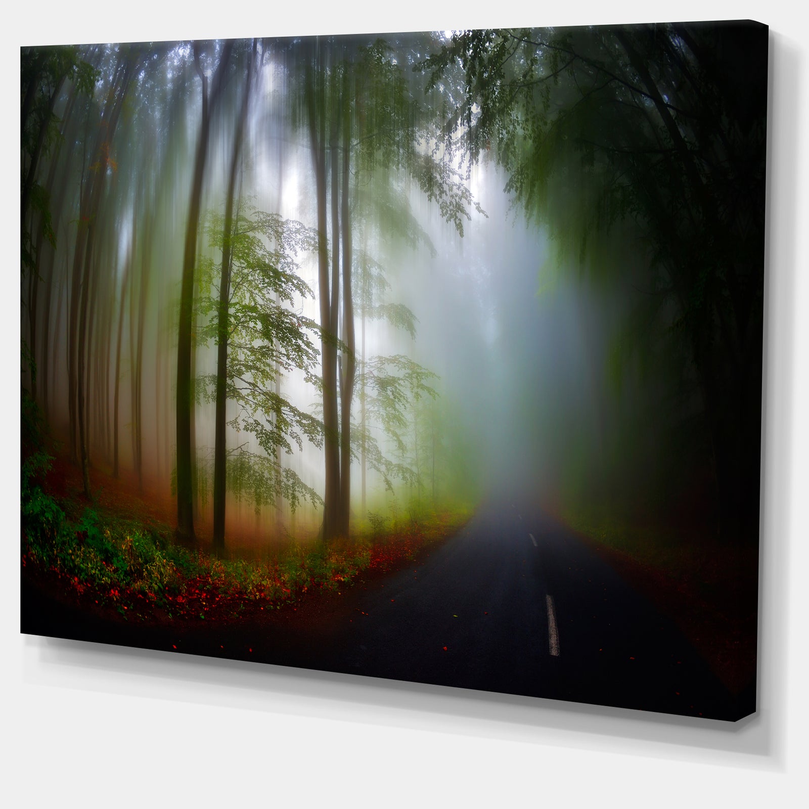 Fall Landscape in the Forest - Large Landscape Canvas Art Print