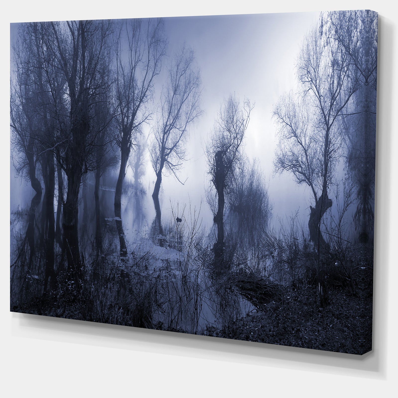 Creepy Landscape in Sepia Tones - Extra Large Landscape Canvas Art Print