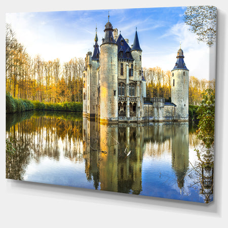 Fairytale Medieval Castles - Extra Large Landscape Canvas Art Print