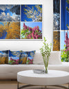 Four Seasons of Nature Collage - Large Landscape Canvas Art Print