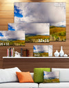 Stormy Sky with Clouds Panorama - Extra Large Landscape Canvas Art Print