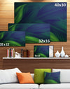 Tropic Jungle Leaves Background - Modern Floral Large Canvas Art