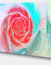 Mysterious Abstract Rose - Modern Floral Large Canvas Art