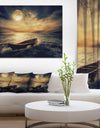Middle of Ocean after Storm - Seascape Canvas Wall Art