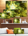 Dance of Yellow Fractal Petals - Extra Large Floral Wall Art on Canvas