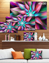 Dance of Multi-Color Exotic Flower - Modern Floral Art