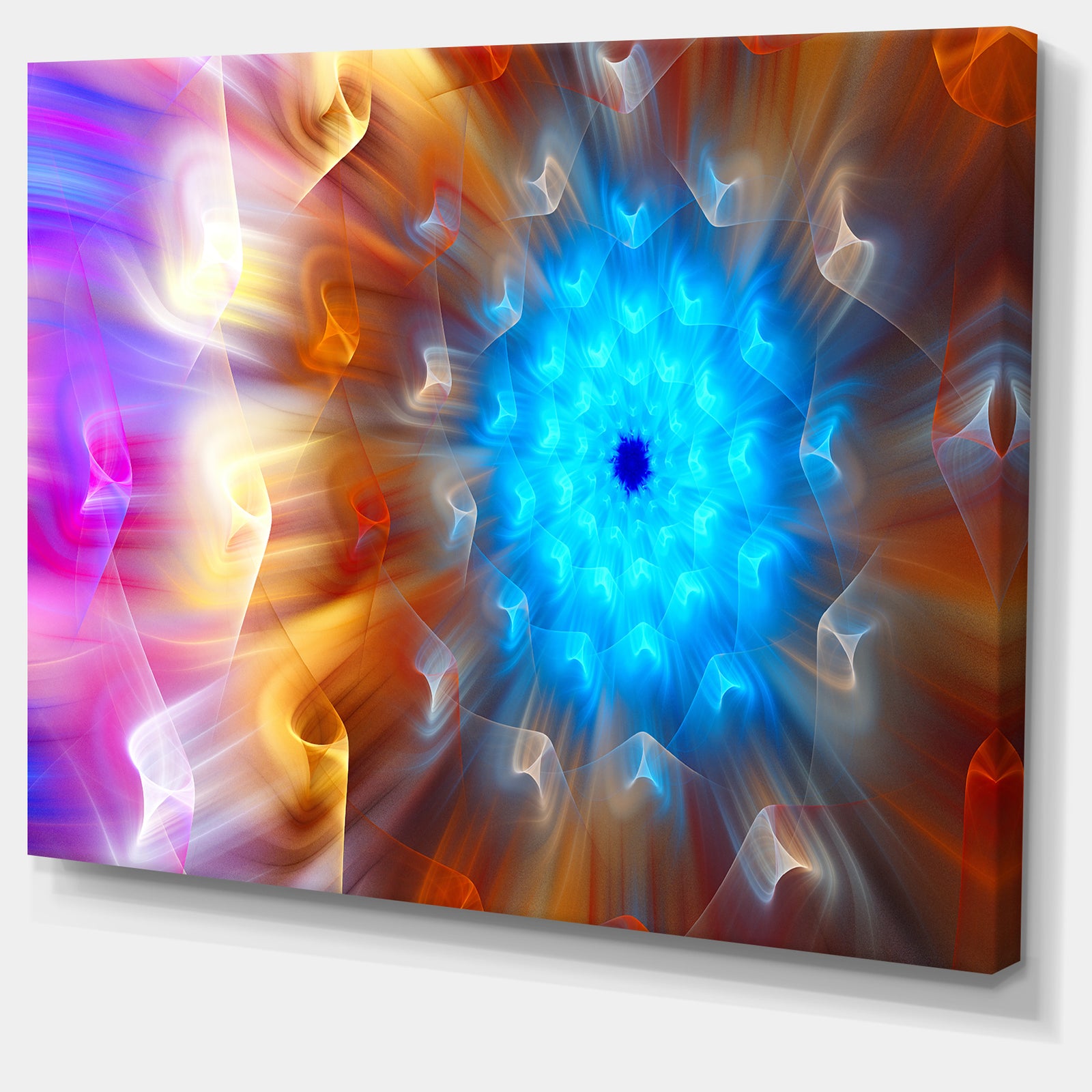 Multi-Color Exotic Flower Petals - Extra Large Floral Canvas Art Print
