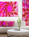 Beautiful Pink Flower Petals - Extra Large Floral Canvas Art Print