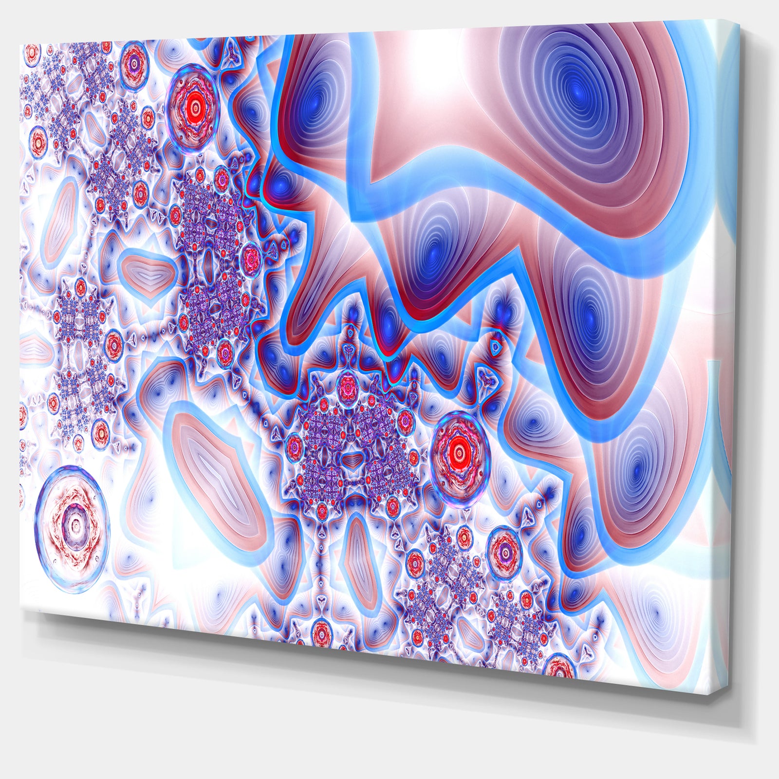 Beautiful Extraterrestrial Life Cells - Extra Large Floral Canvas Art Print