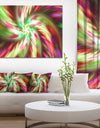 Exotic Multi-Color Flower Petal Dance - Extra Large Floral Canvas Art Print