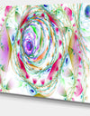 Multi-Color Exotic Flower Whirlpool - Extra Large Floral Canvas Art Print