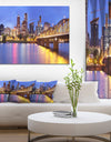 Skyline across the Willamette River - Extra Large Cityscape Wall Art