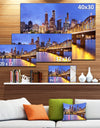 Skyline across the Willamette River - Extra Large Cityscape Wall Art