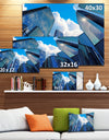 Elevated Business Buildings - Extra Large Cityscape Wall Art