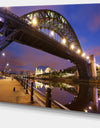 Bridges over River Tyne Newcastle - Extra Large Cityscape Wall Art