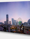 Minato Mirai Yokohama at Twilight - Modern Cityscape Wall Art