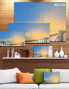 Shanghais Night with Lights - Modern Cityscape Wall Art