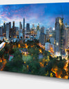 Bangkok City Skyline - Modern Cityscape Wall Art